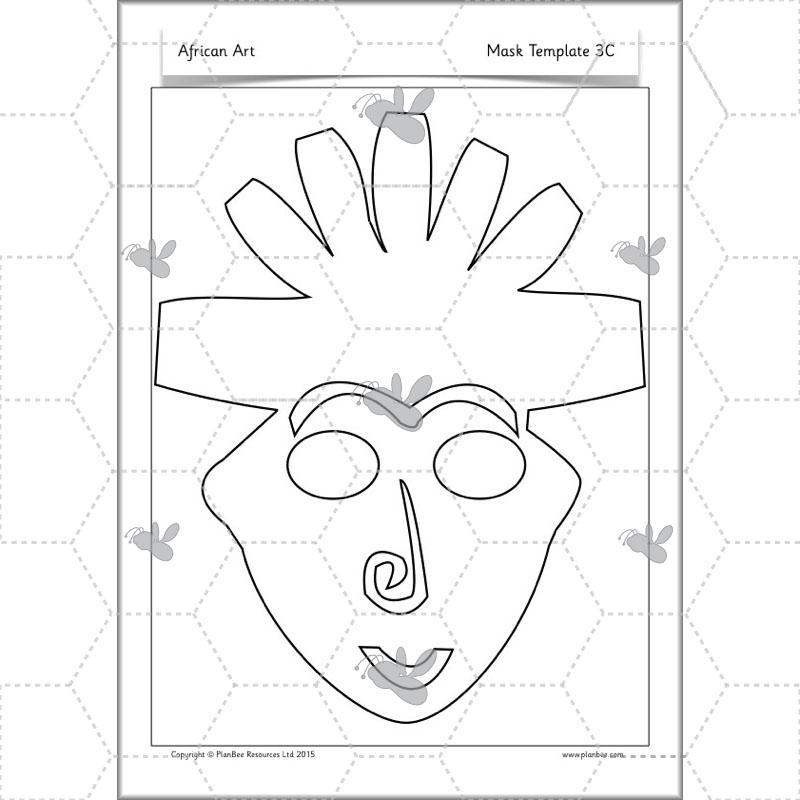 PlanBee African Art KS1: Year 1 & 2 Art Lessons by PlanBee