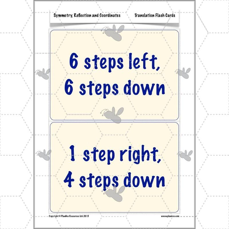 PlanBee Symmetry, Reflection & Coordinates Year 5 Maths 