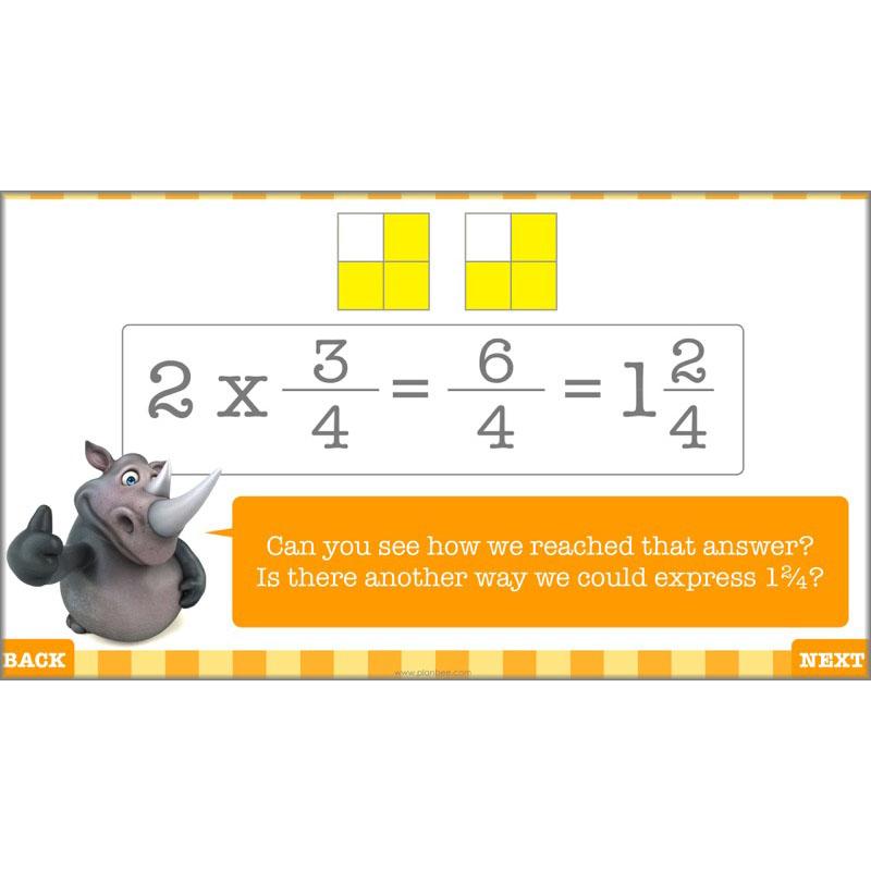 PlanBee Decimals & Fractions - Complete Set of Five Lessons for Year 5