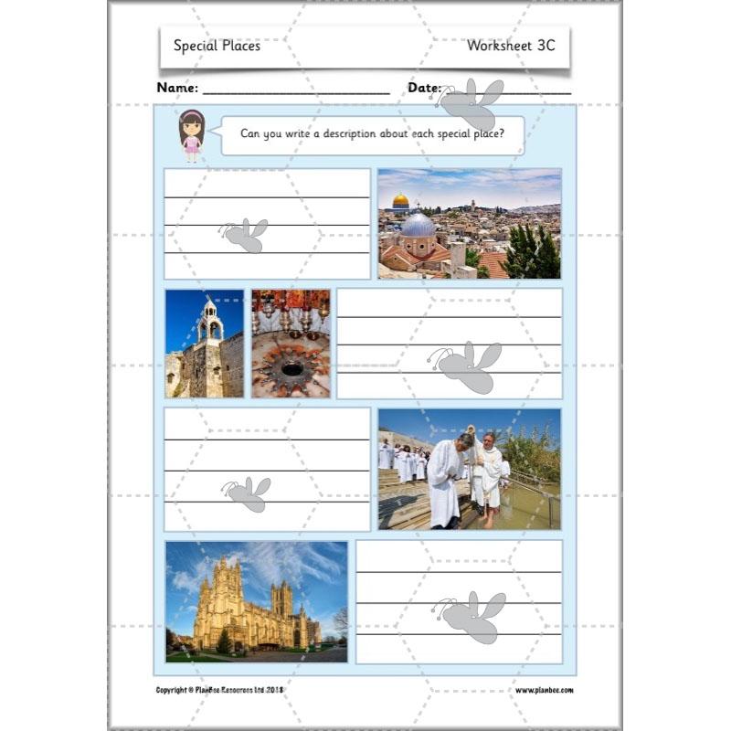 PlanBee Places of Worship & Pilgrimages: KS1 RE Lesson Plans | Year 1 & Year 2