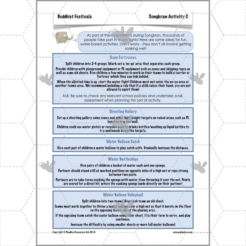 PlanBee Buddhist Festivals and Celebrations: KS2 lesson plans