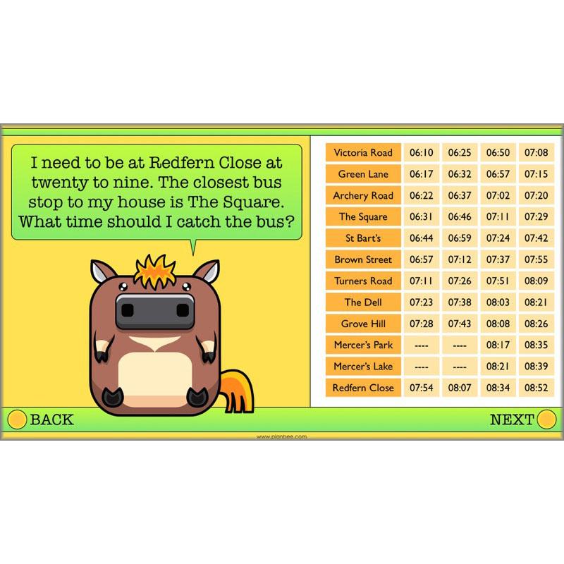 PlanBee Year 5 Time Lessons: Calendars and Timetables KS2