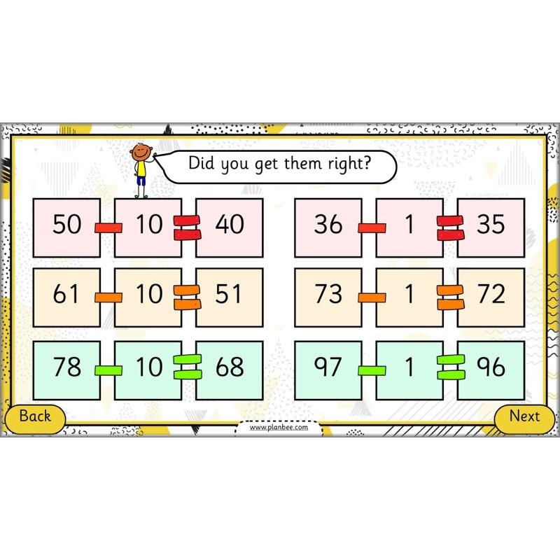 PlanBee How Can We Subtract Numbers? Maths scheme of work for Year 2