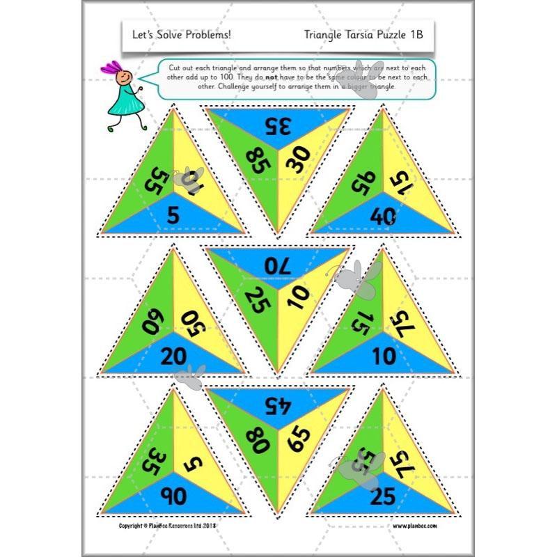 PlanBee Let's Solve Problems: problem-solving Year 2 Maths