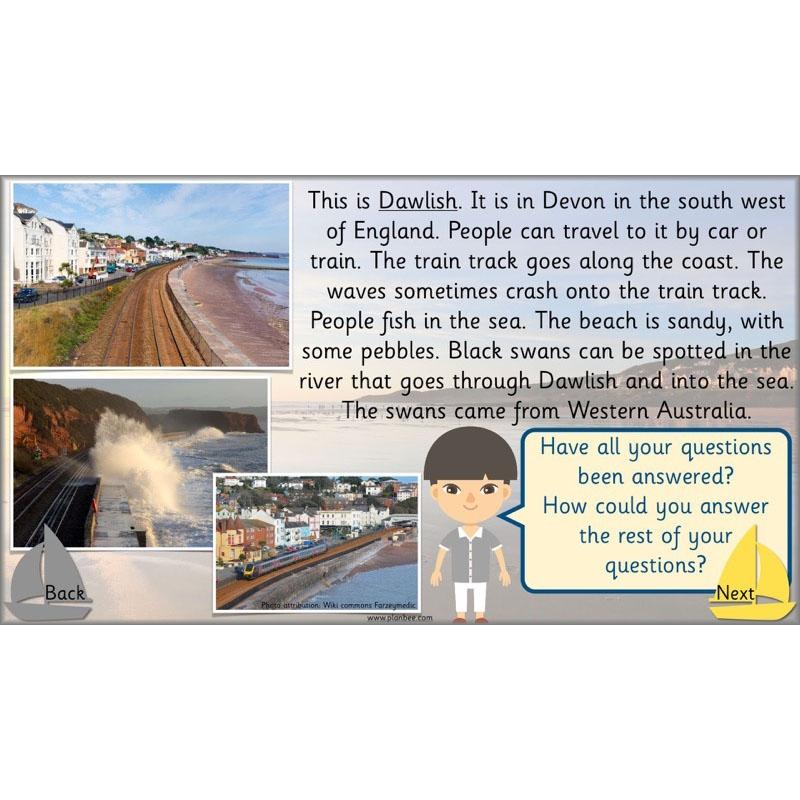 PlanBee At The Seaside KS1 Geography Lessons by PlanBee