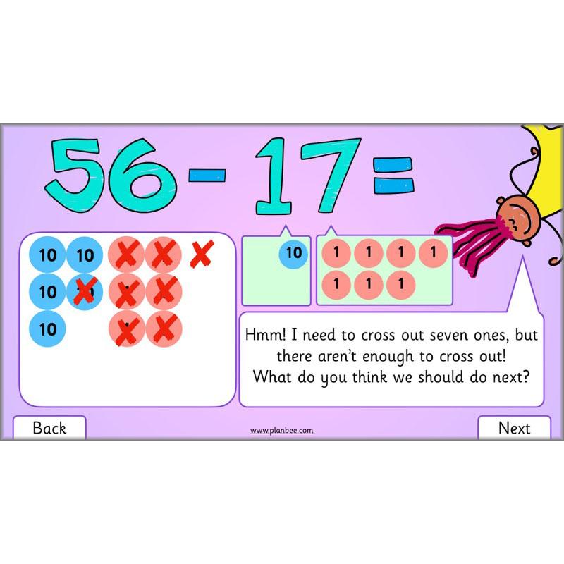 PlanBee Let’s Subtract Big Numbers | Year 2 Maths Plans & Resources | PlanBee