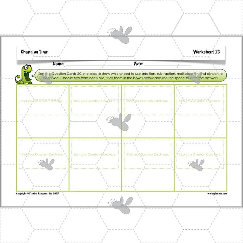 PlanBee Changing Time Year 5 Maths Lesson Planning Pack