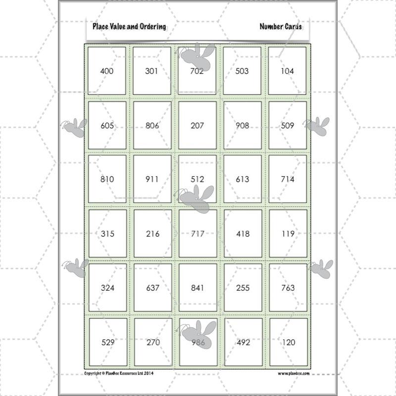 PlanBee Rounding and Ordering Numbers - Place Value: Year 4 Maths Lesson Plans