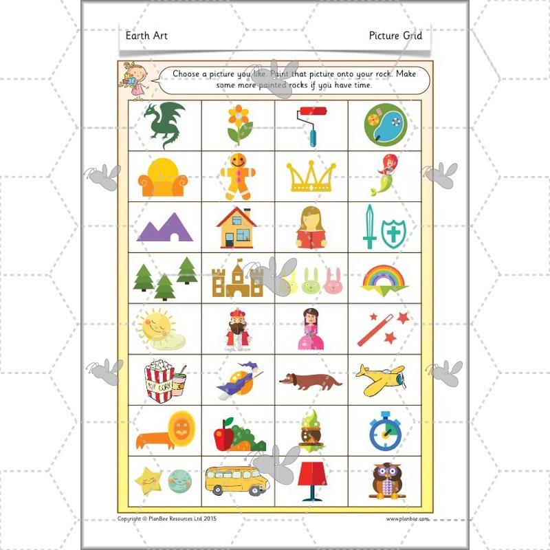 PlanBee Earth Art KS1 Nature Art for Kids by PlanBee