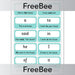 PlanBee FREE 100 High Frequency Words Flashcards | PlanBee
