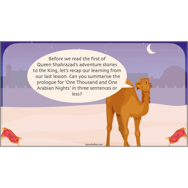 1001 Arabian Nights KS2 English Planning by PlanBee