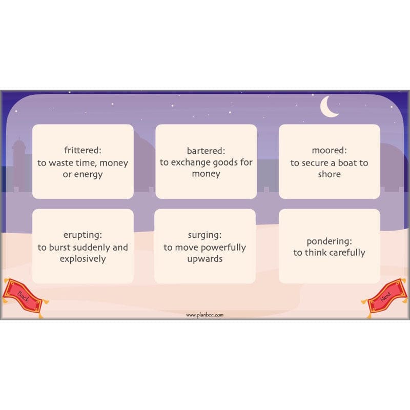 PlanBee Arabian Nights KS2 English Planning | PlanBee