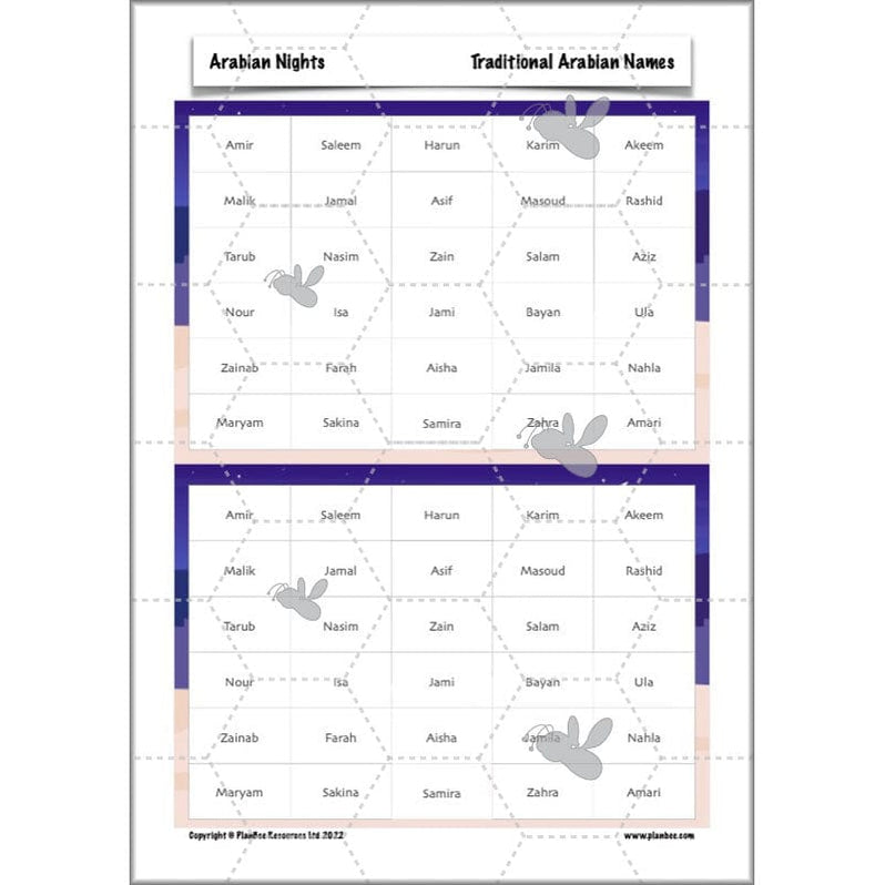 1001 Arabian Nights KS2 English Planning by PlanBee