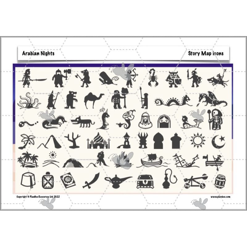 PlanBee Arabian Nights KS2 English Planning | PlanBee