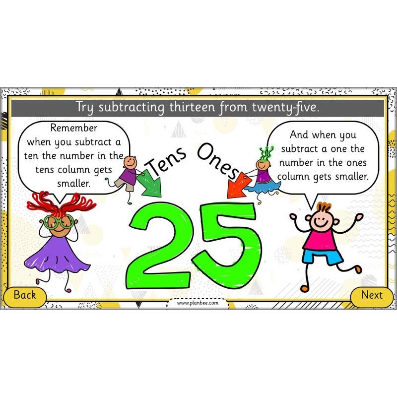 PlanBee How Can We Subtract Numbers? Maths scheme of work for Year 2