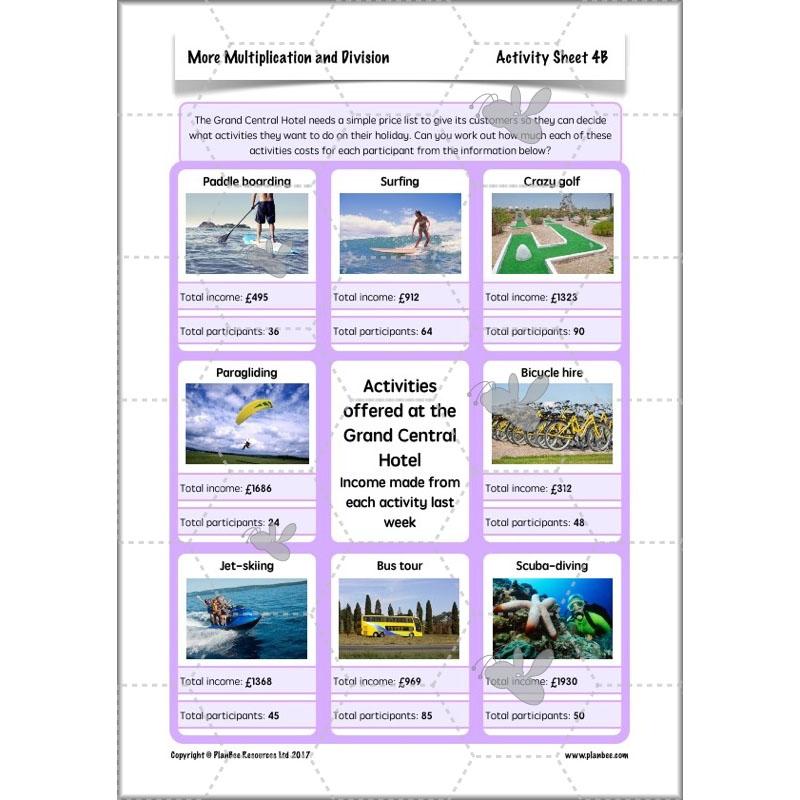 PlanBee More Multiplication and Division - Year 6 Maths Planning and Resources