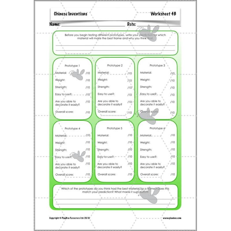 PlanBee Chinese Inventions - KS2 Design & Technology Lesson | PlanBee DT