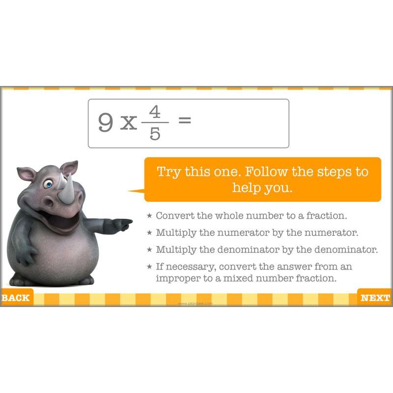 PlanBee Decimals & Fractions - Complete Set of Five Lessons for Year 5