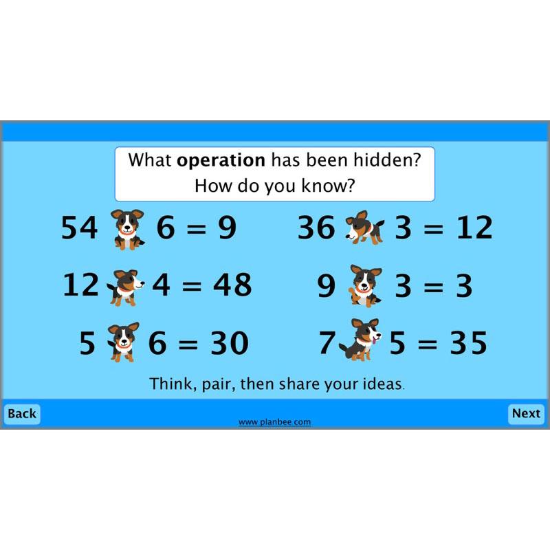 PlanBee Multiplying by Multiples of 10 and 100 - Year 3 Primary Maths Lesson