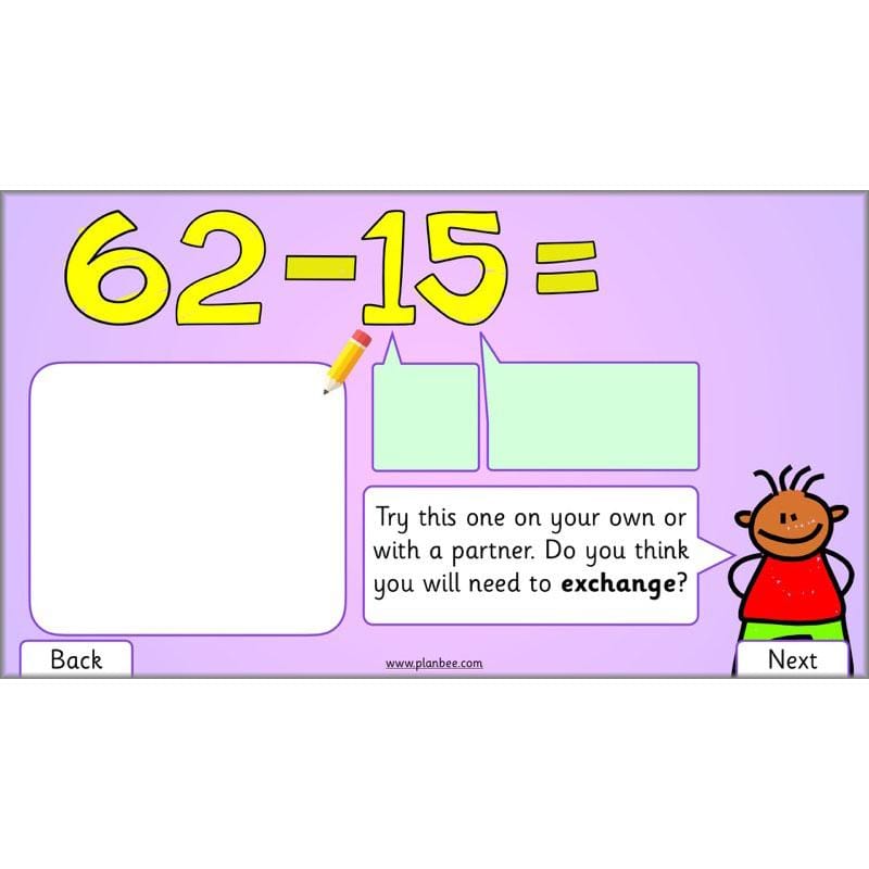 PlanBee Let’s Subtract Big Numbers | Year 2 Maths Plans & Resources | PlanBee