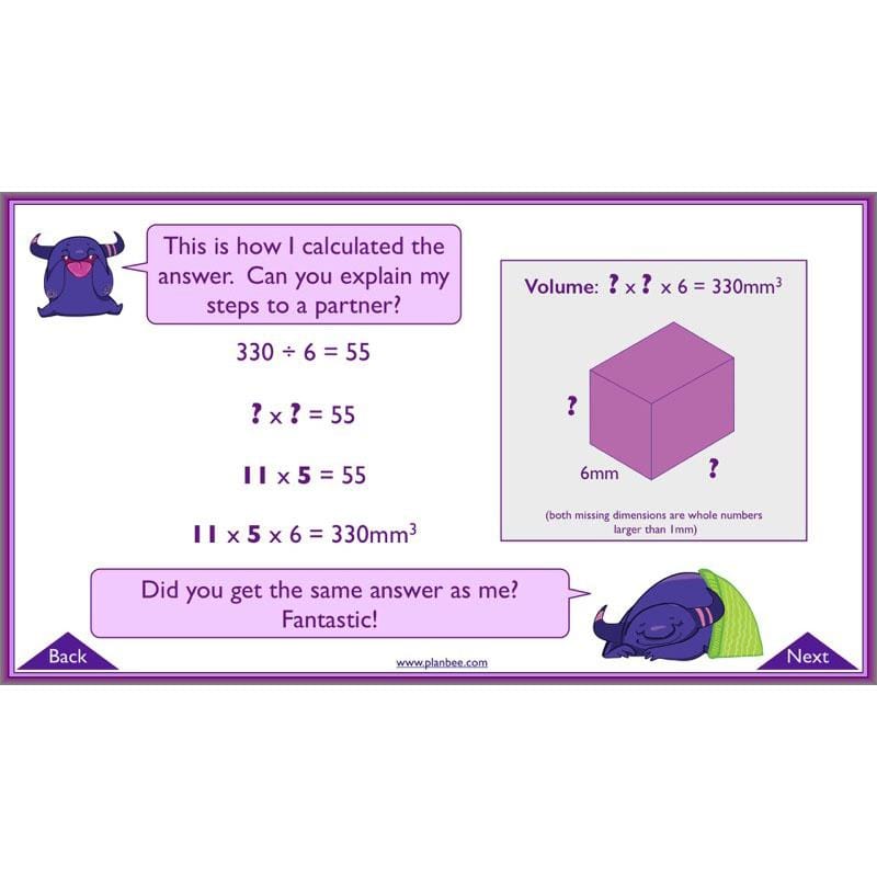 PlanBee Measures Year 6 Maths Lesson Planning and Resources