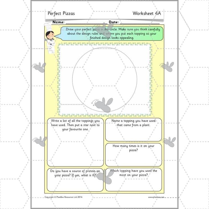 PlanBee Cooking Year 2 DT | Cooking with Kids Pizza | PlanBee