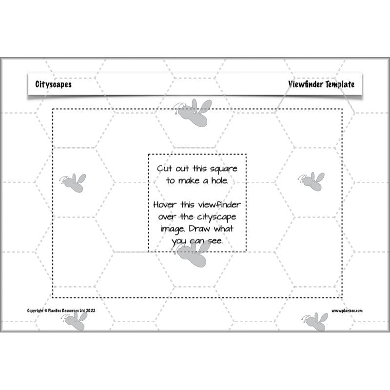 PlanBee Cityscapes Art Lessons for KS2 created by PlanBee