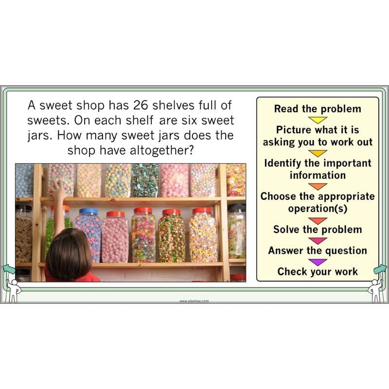 PlanBee Let's Calculate - Year 5 Problem-solving Plans and Resources PlanBee