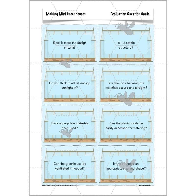 PlanBee Making Mini Greenhouses: complete DT scheme of work for KS2