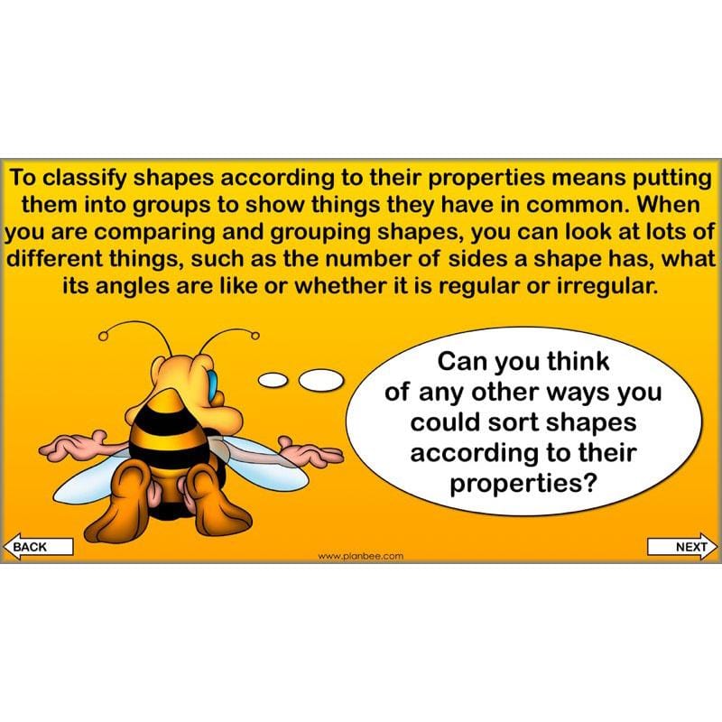 PlanBee Year 4 Properties of 2D Shapes KS2 Maths by PlanBee