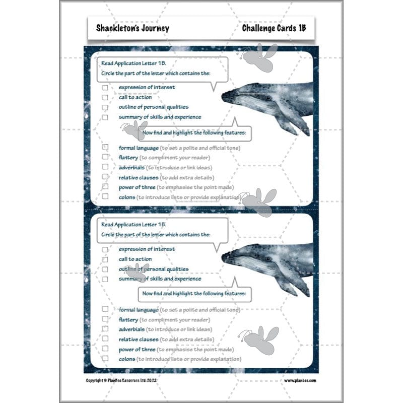 PlanBee Shackleton's Journey KS2 English Planning | PlanBee
