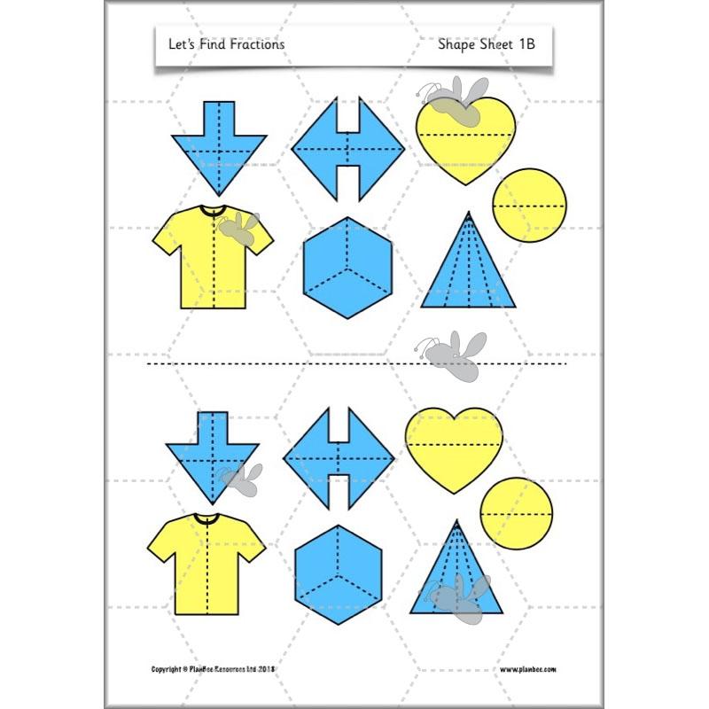 PlanBee Let's Find Fractions - Year 2 Maths - Measurement Planning