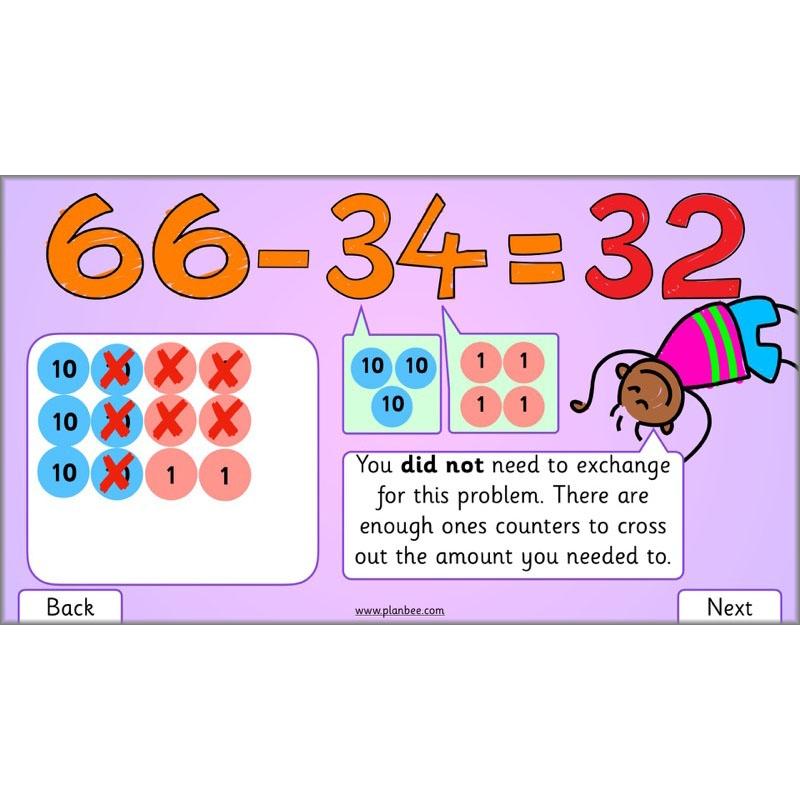 PlanBee Let’s Subtract Big Numbers | Year 2 Maths Plans & Resources | PlanBee
