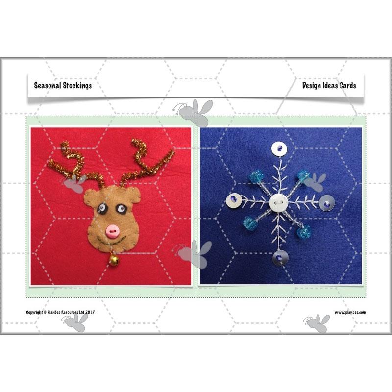 PlanBee Kids Christmas Stockings | Christmas Sewing for Kids PlanBee