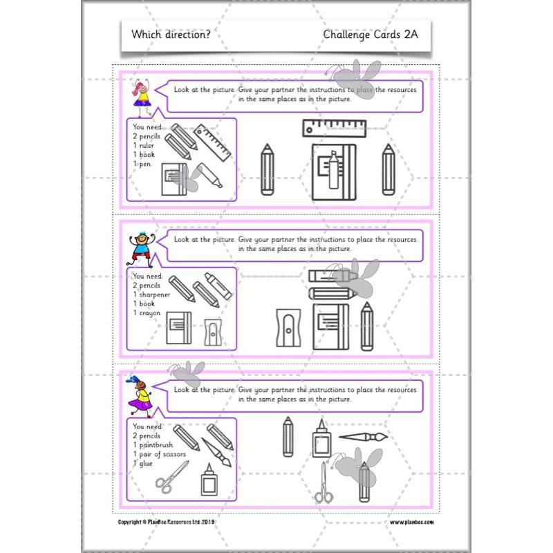 PlanBee Position and Direction Year 1 Maths Lessons by PlanBee