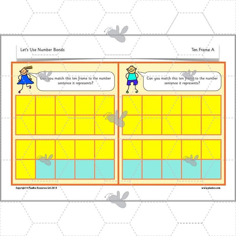 PlanBee Let's Use Number Bonds! KS1 Maths Lessons and Resources Year 2