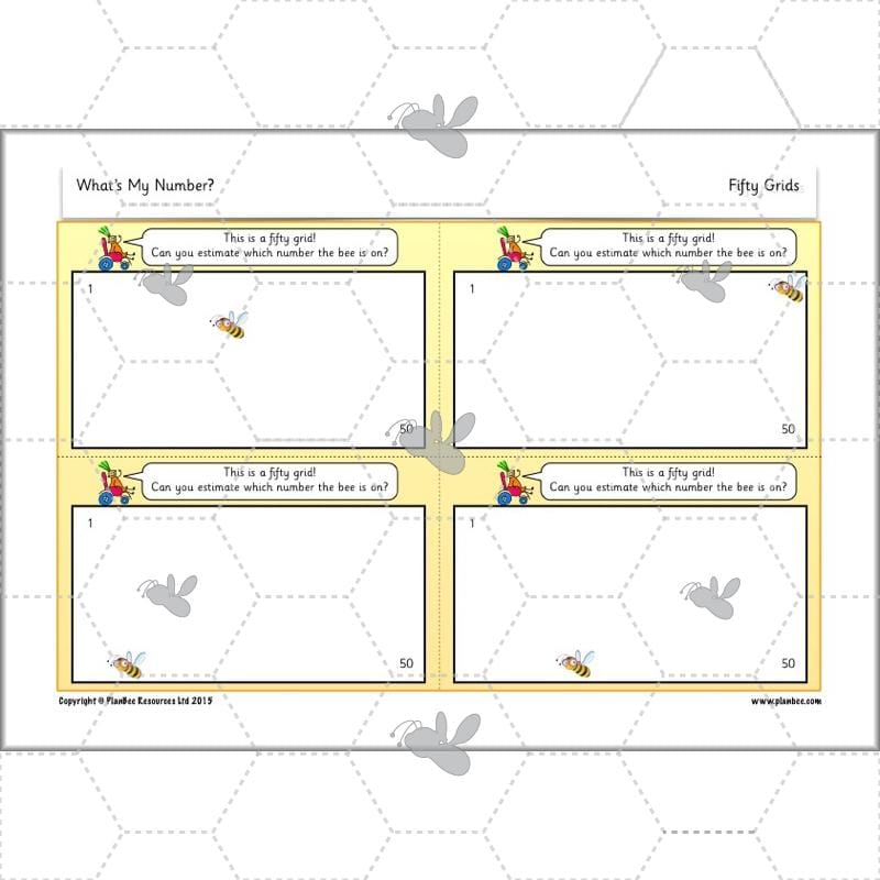 PlanBee What's My Number? Complete Year 2 Maths Lessons and Resources