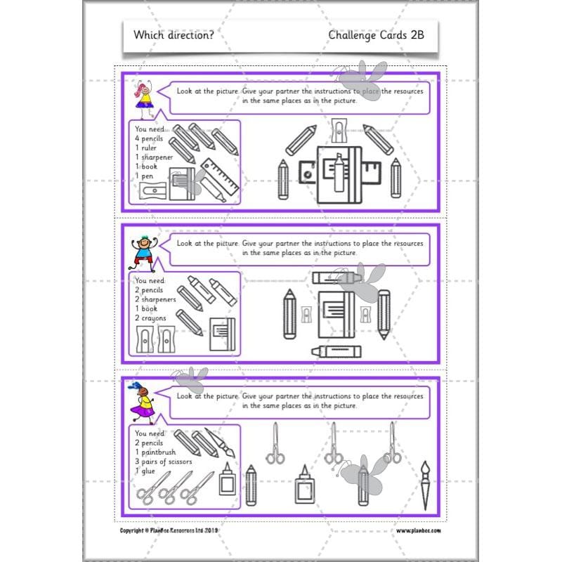 PlanBee Position and Direction Year 1 Maths Lessons by PlanBee