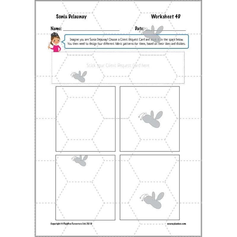 PlanBee Sonia DelaunayKS2 Art scheme of work by PlanBee