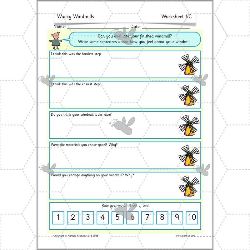 PlanBee Wacky Windmills - DT Primary Resources for KS1 | PlanBee