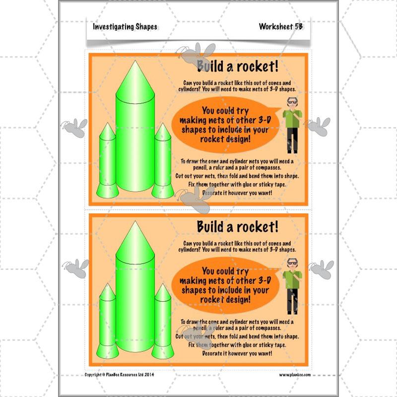 PlanBee Year 5 Shape KS2 Geometry Maths Lessons by PlanBee