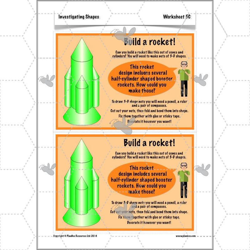 PlanBee Year 5 Shape KS2 Geometry Maths Lessons by PlanBee