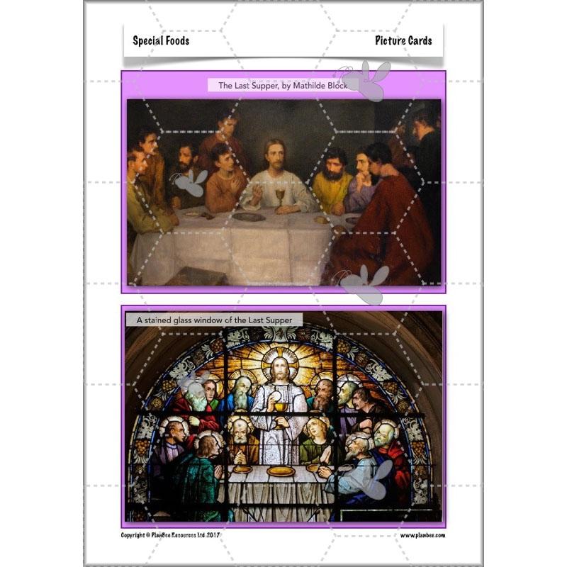 PlanBee Special Foods - Religious Foods: KS2 RE Lesson Plans & Resources