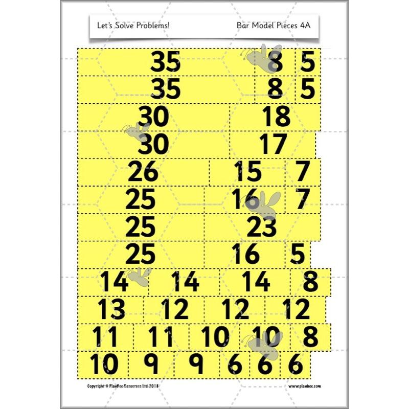 PlanBee Let's Solve Problems: problem-solving Year 2 Maths