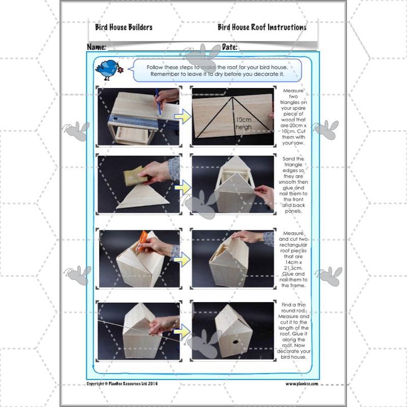 PlanBee Bird House Builders - DT Primary Resources for KS2 Year 6 | PlanBee
