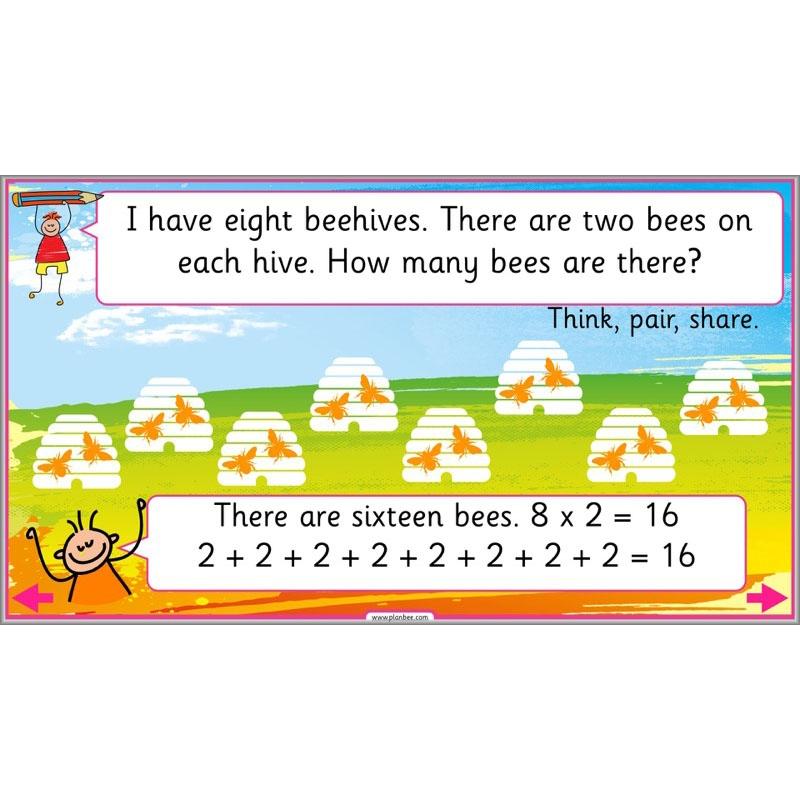 PlanBee Let’s count in multiples - maths for Year 1 KS1