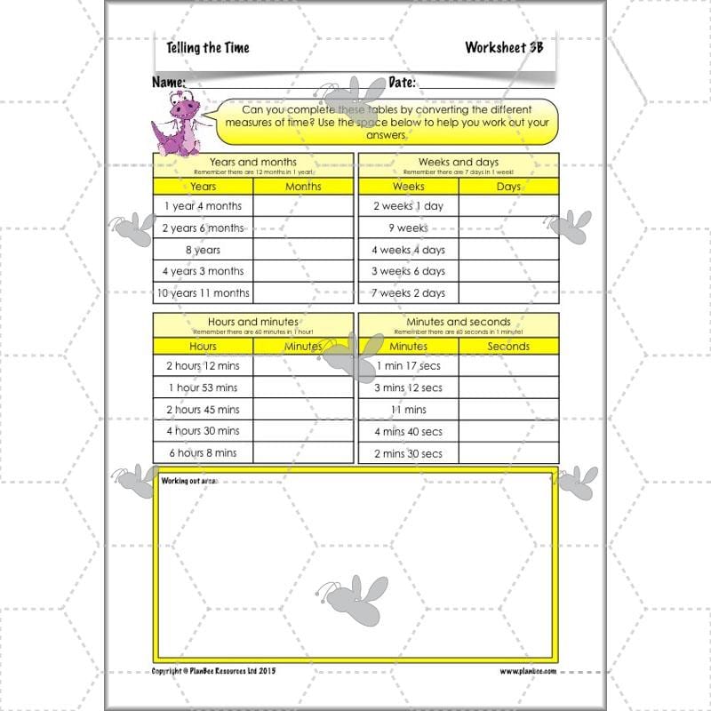 PlanBee Telling the Time KS2 | Year 4 Maths Lessons and Resources