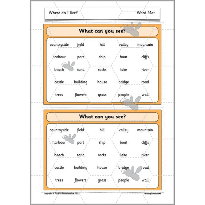 PlanBee Our Local Area KS1 Geography Planning | PlanBee