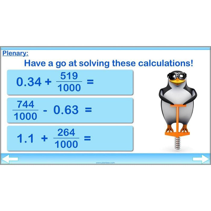 PlanBee Calculating Decimals - Complete Planning - Year 5 Fractions & Decimals