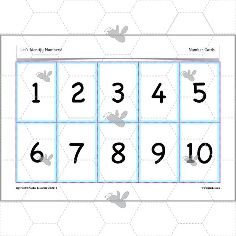 Identify Numbers 1-20 Year 1 Maths by PlanBee